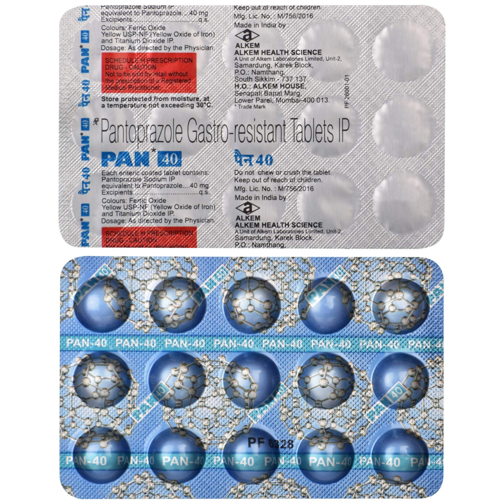 Pan 40 tablet Uses