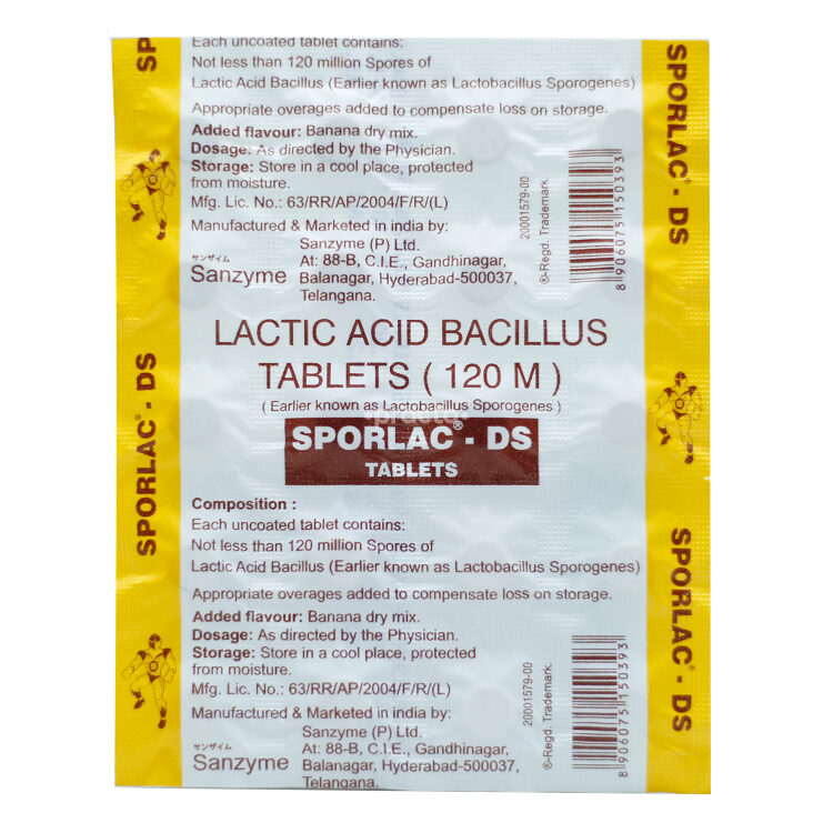  lactic acid bacillus tablet
