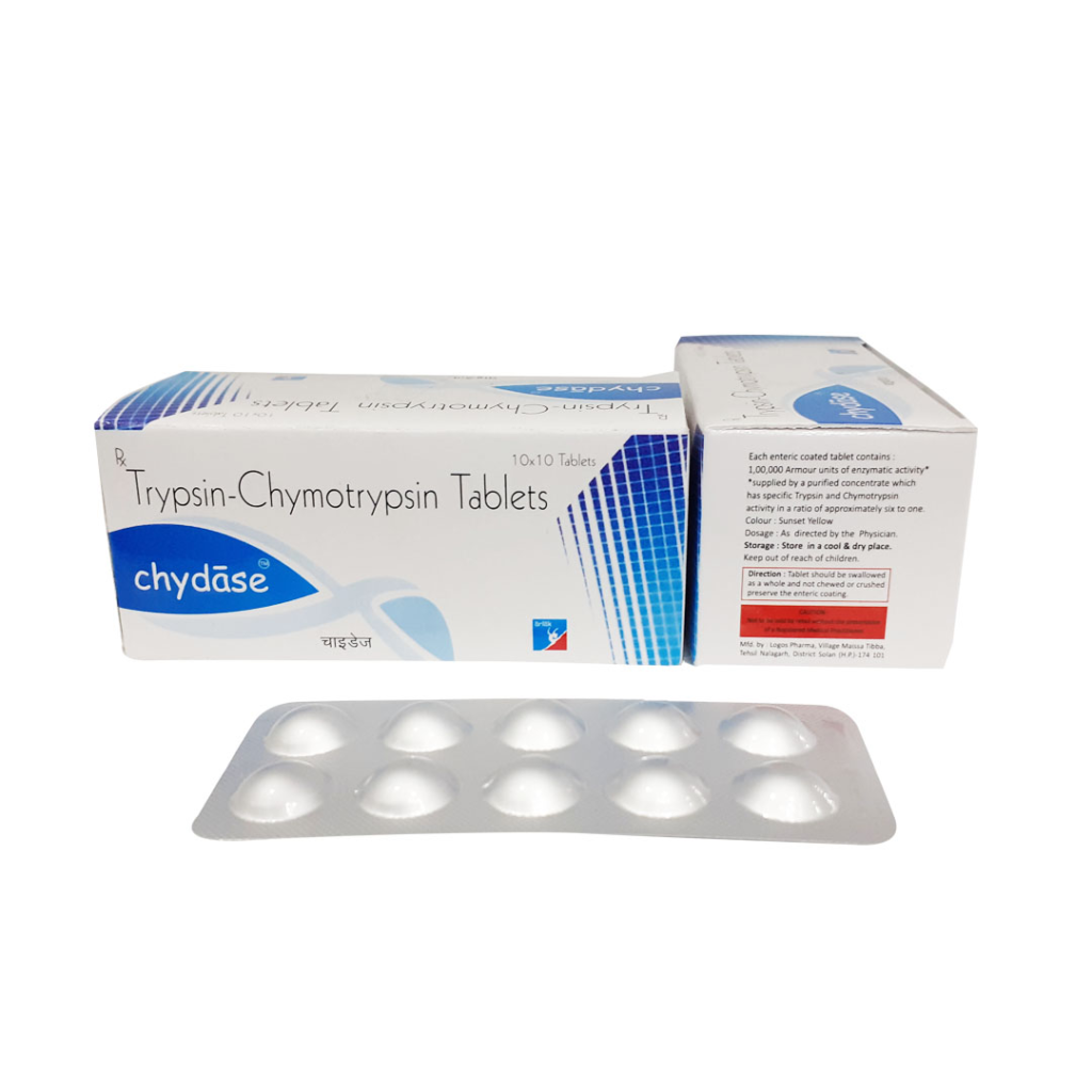trypsin chymotrypsin tablet uses